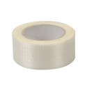 Adhésif blanc tramé éco 33ml x 48mm (1/2 palette de 972 pièces)