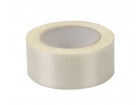 Adhésif blanc tramé éco 33ml x 48mm (1/2 palette de 972 pièces)