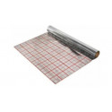 Film bâtiment quadrillé 120µ - largeur 1,5ml (8100 m²)