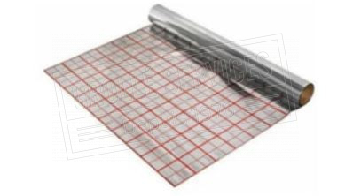 Film bâtiment quadrillé 120µ - largeur 1,5ml (8100 m²)