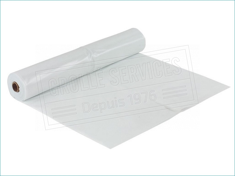 Film bâtiment protection 35µ - largeur 1,2ml (9000 m²)