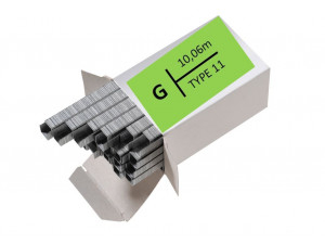 Agrafes type 11/G/10,6/vert...
