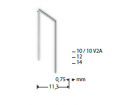 Agrafes type 53/A/11,4/rouge - 10mm - (1 boite de 5000)