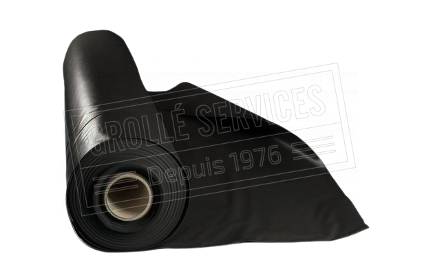 Film bâtiment noir 200µ - largeur 6ml (120 m²)