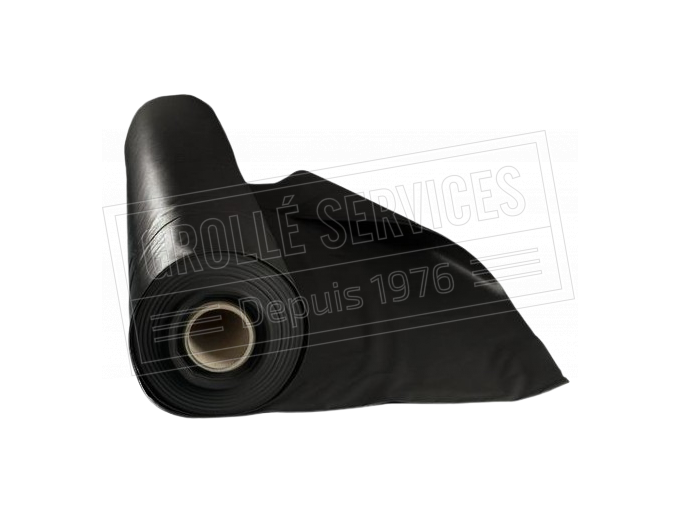 Film bâtiment noir 200µ - largeur 6ml (120 m²)