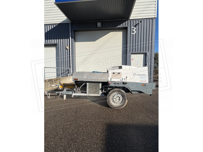 GS87 - Pompe à chape traditionnelle - AM3P VMH20HY