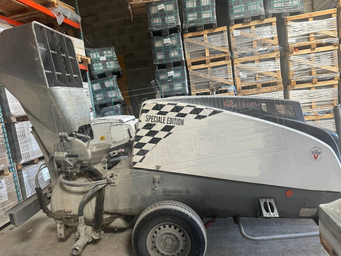 DV42 - Pompe à chape traditionnelle - GB MACHINES  MIXMAN D4B