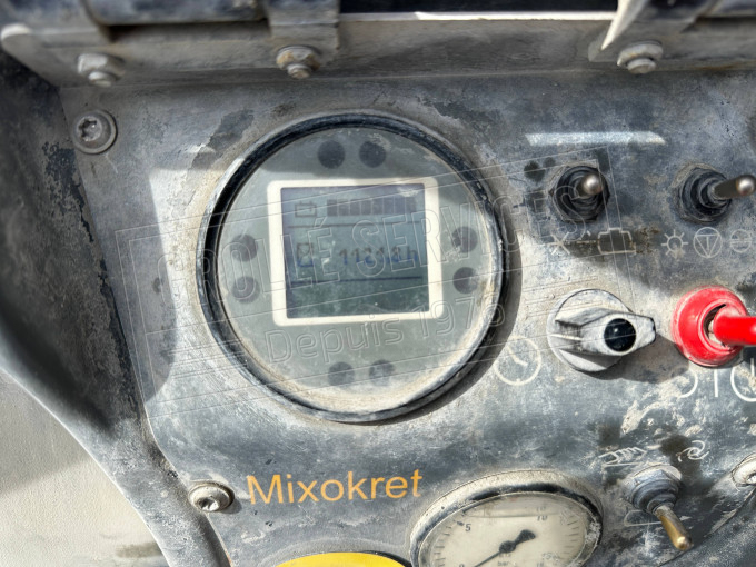 DV43 - Pompe à chape traditionnelle - PUTZMEISTER M740 DBS