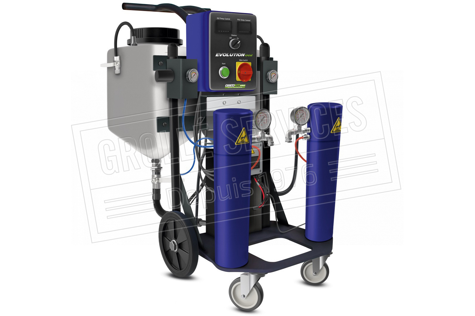 OSEOKIT PRO Evolution 002 - Machine de projection/injection