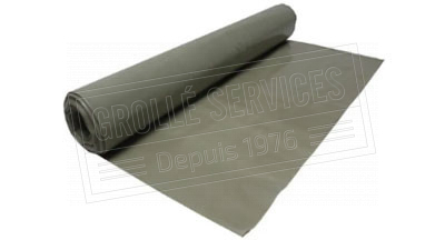 Film bâtiment noir light 150µ - largeur 3ml (165 m²)